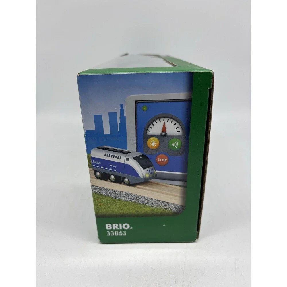 Brand New Brio World App-Enabled Wooden Train Engine In Package 33863